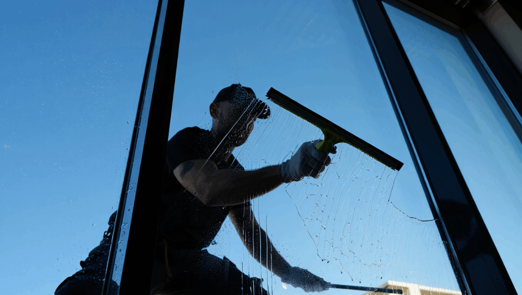 industrial window cleaning